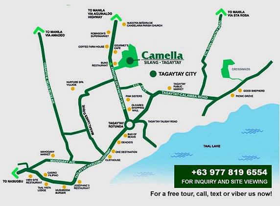 Silang Property Vicinity Map